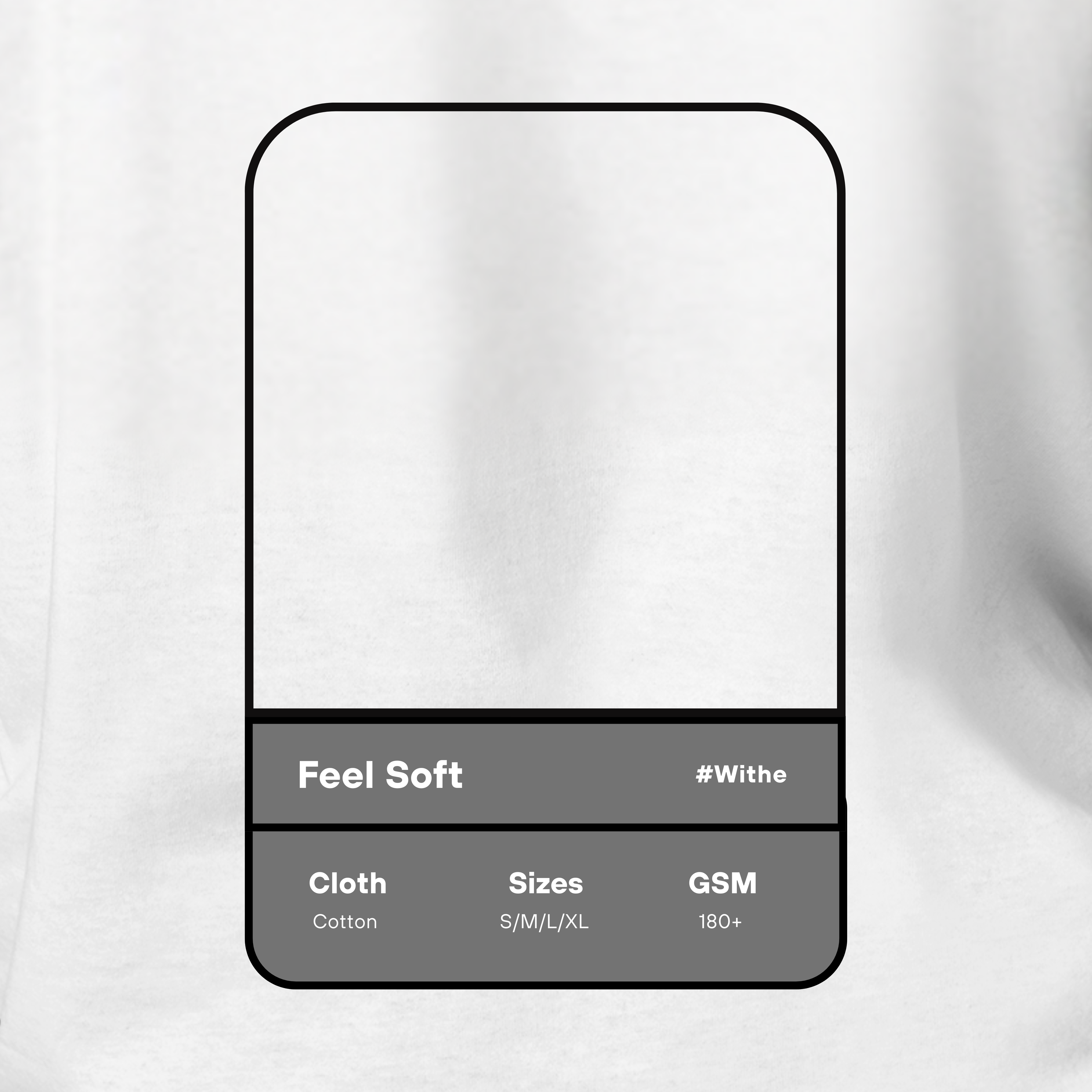 White Round Neck T-Shirt