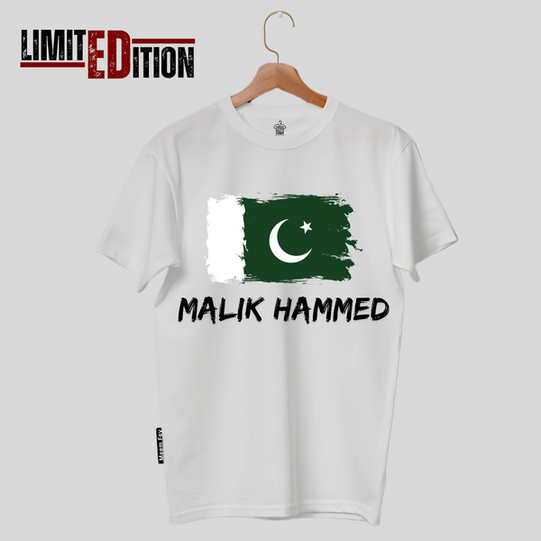 14 August Name Print Round Neck T-Shirt