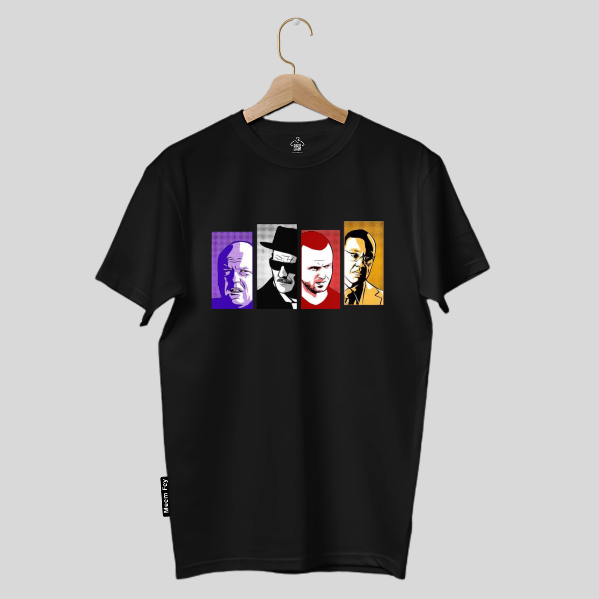 Breaking Bad Print Round Neck T-Shirt