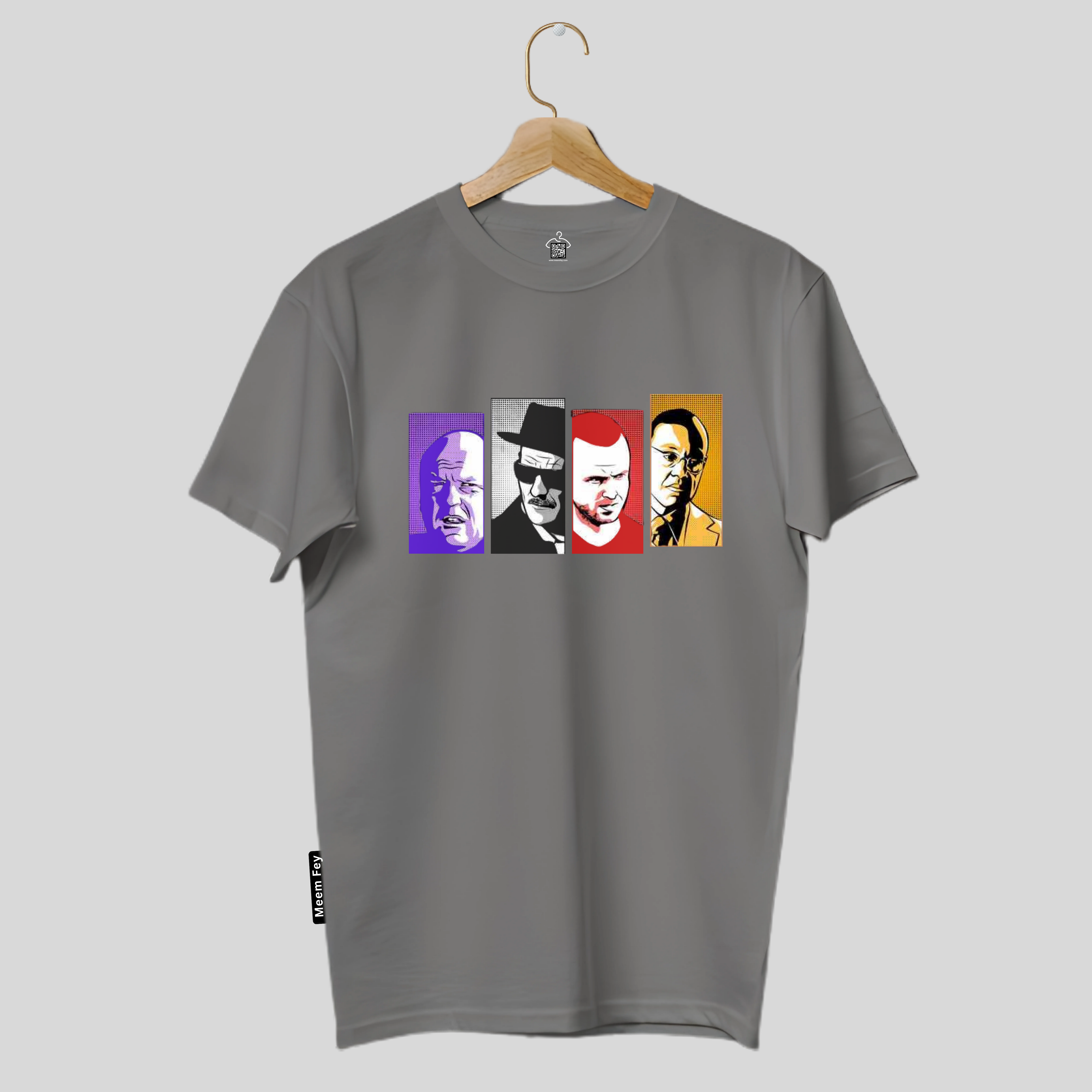 Breaking Bad Print Round Neck T-Shirt