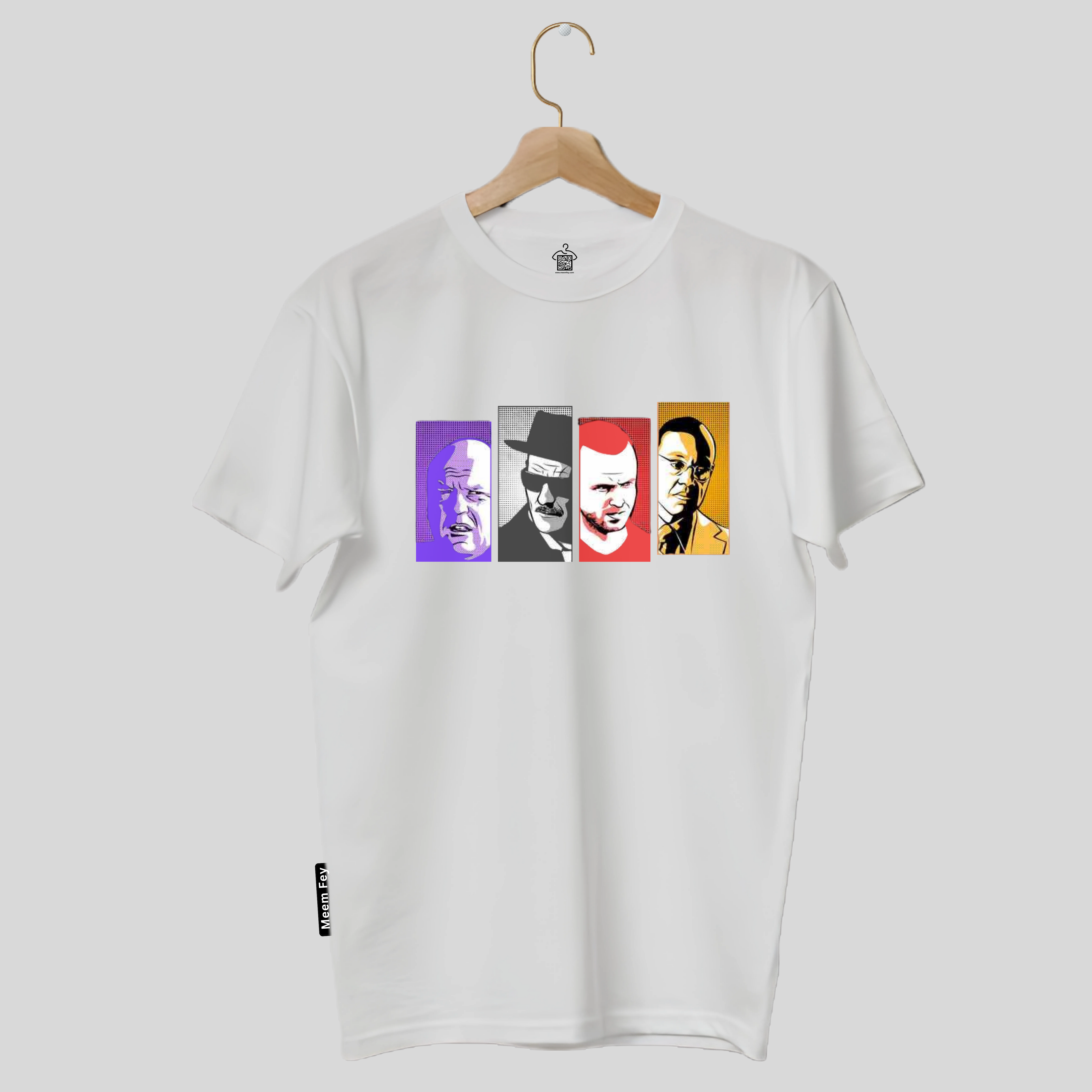 Breaking Bad Print Round Neck T-Shirt
