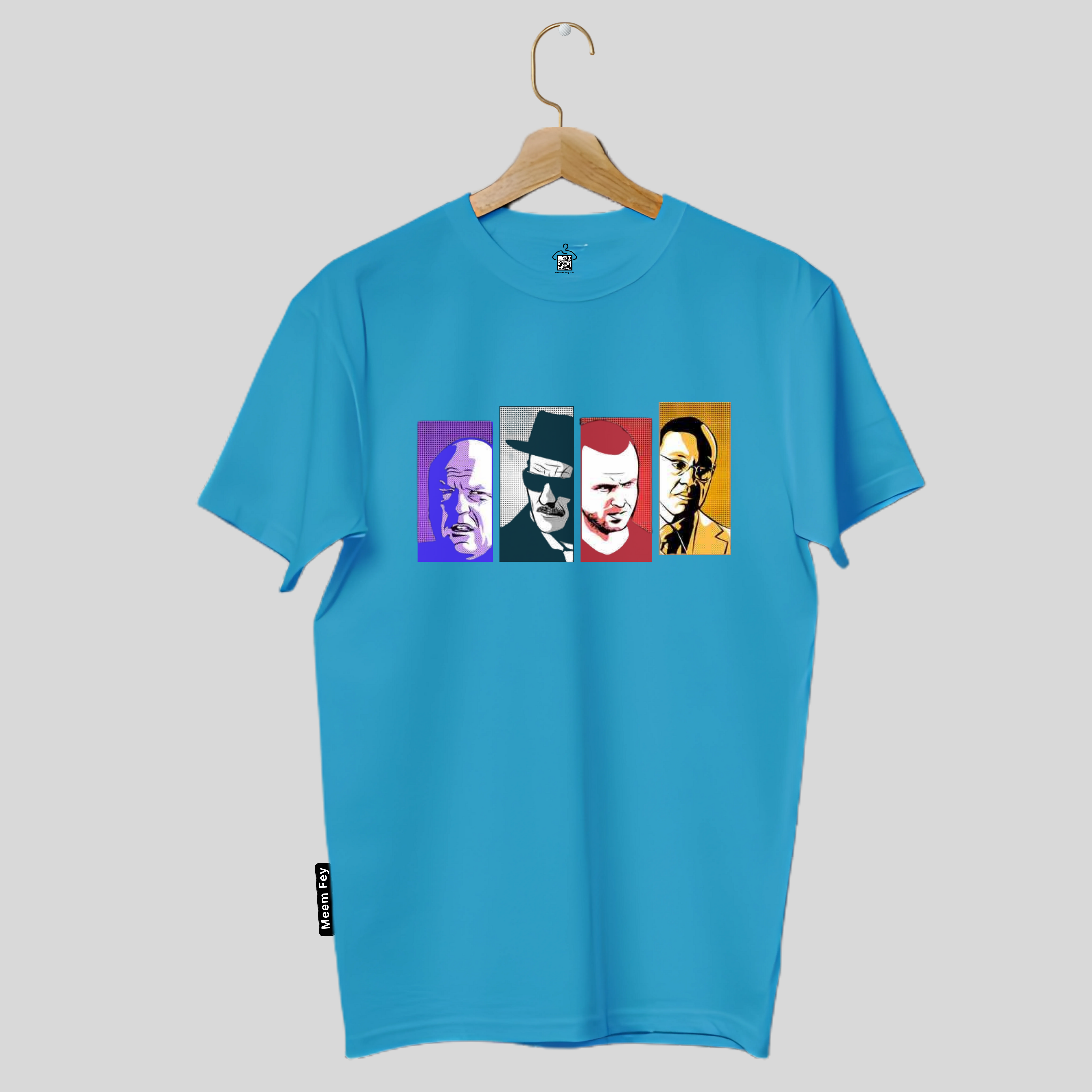 Breaking Bad Print Round Neck T-Shirt
