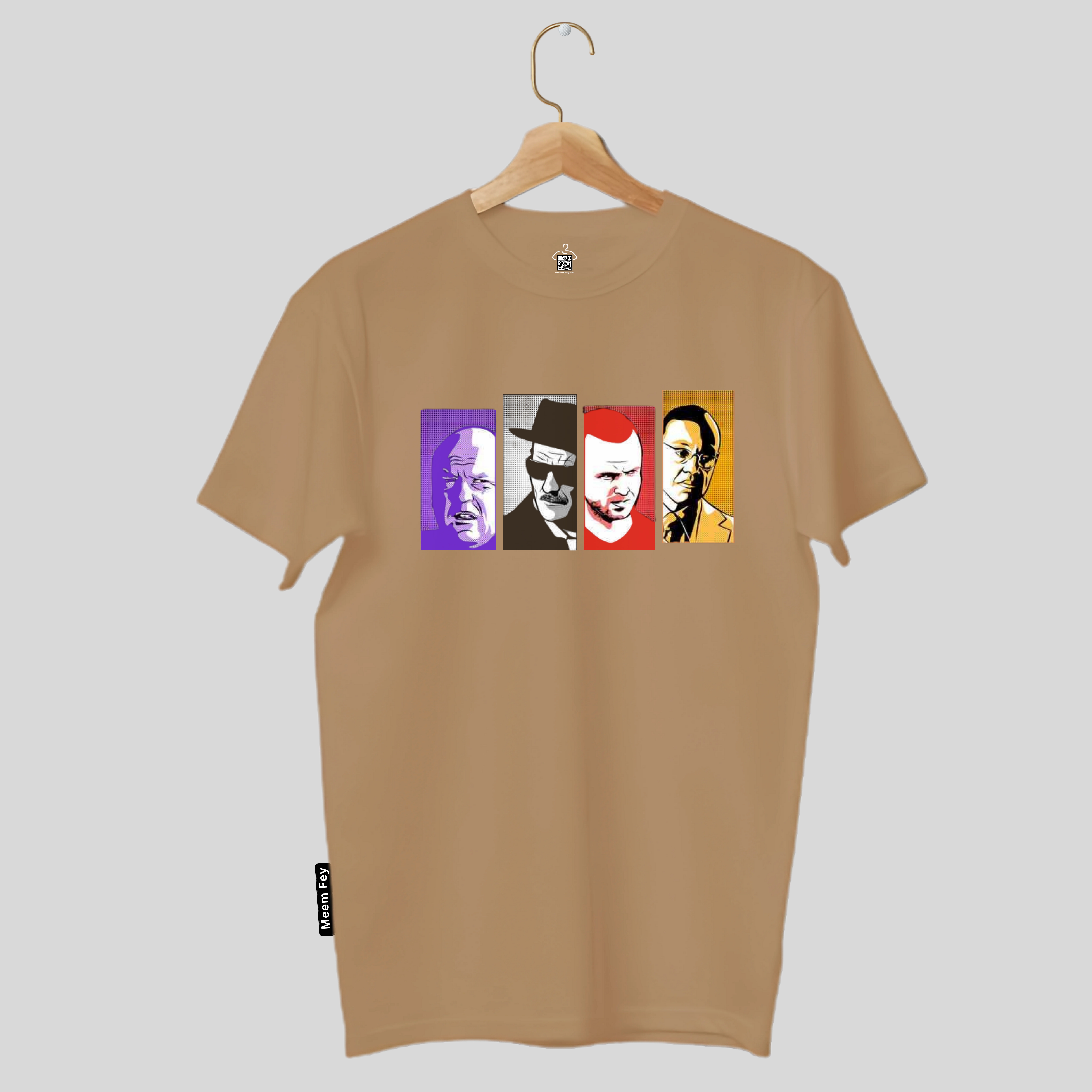 Breaking Bad Print Round Neck T-Shirt