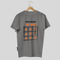 Box Print Round Neck T-Shirt