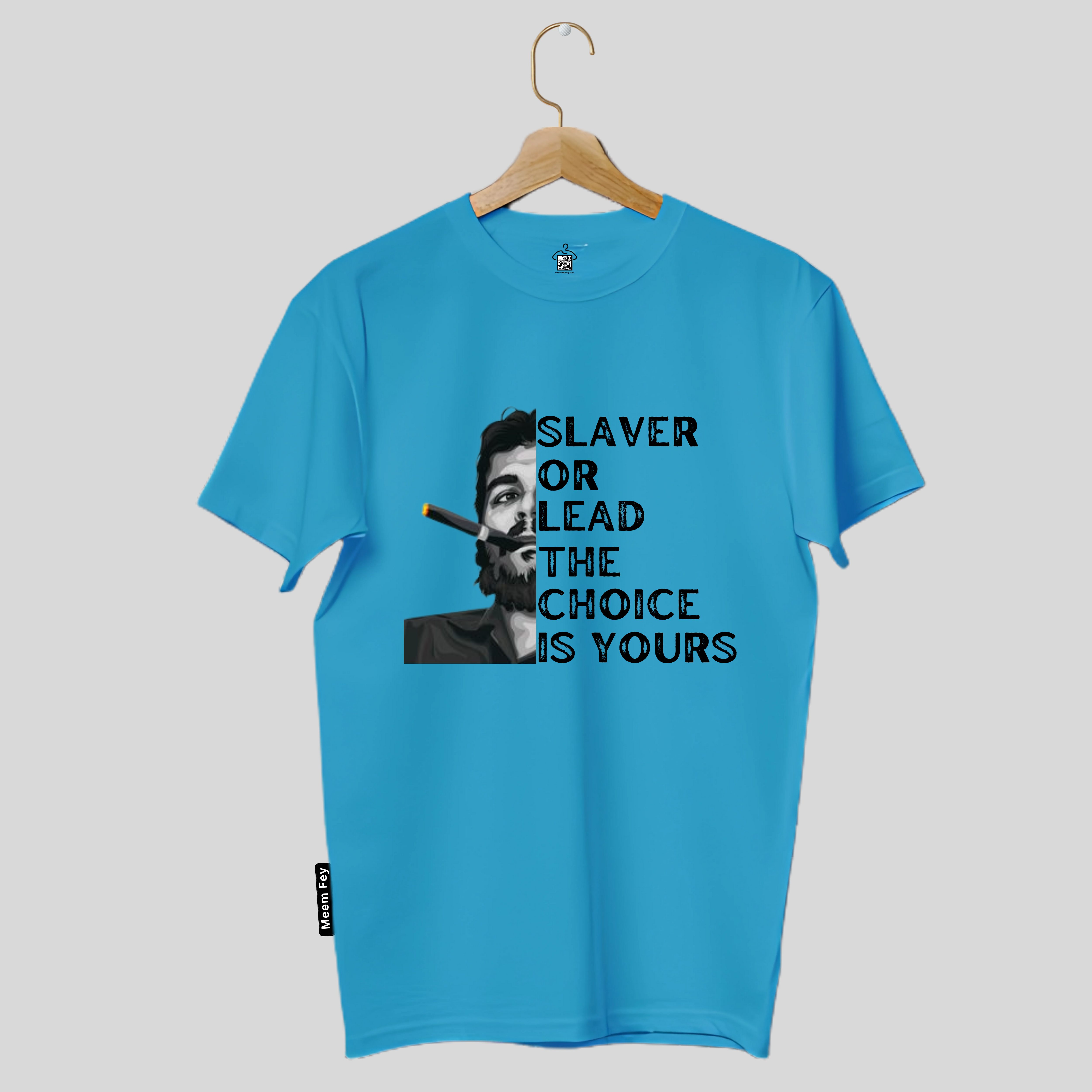 Che Guevara Print Round Neck T-Shirt