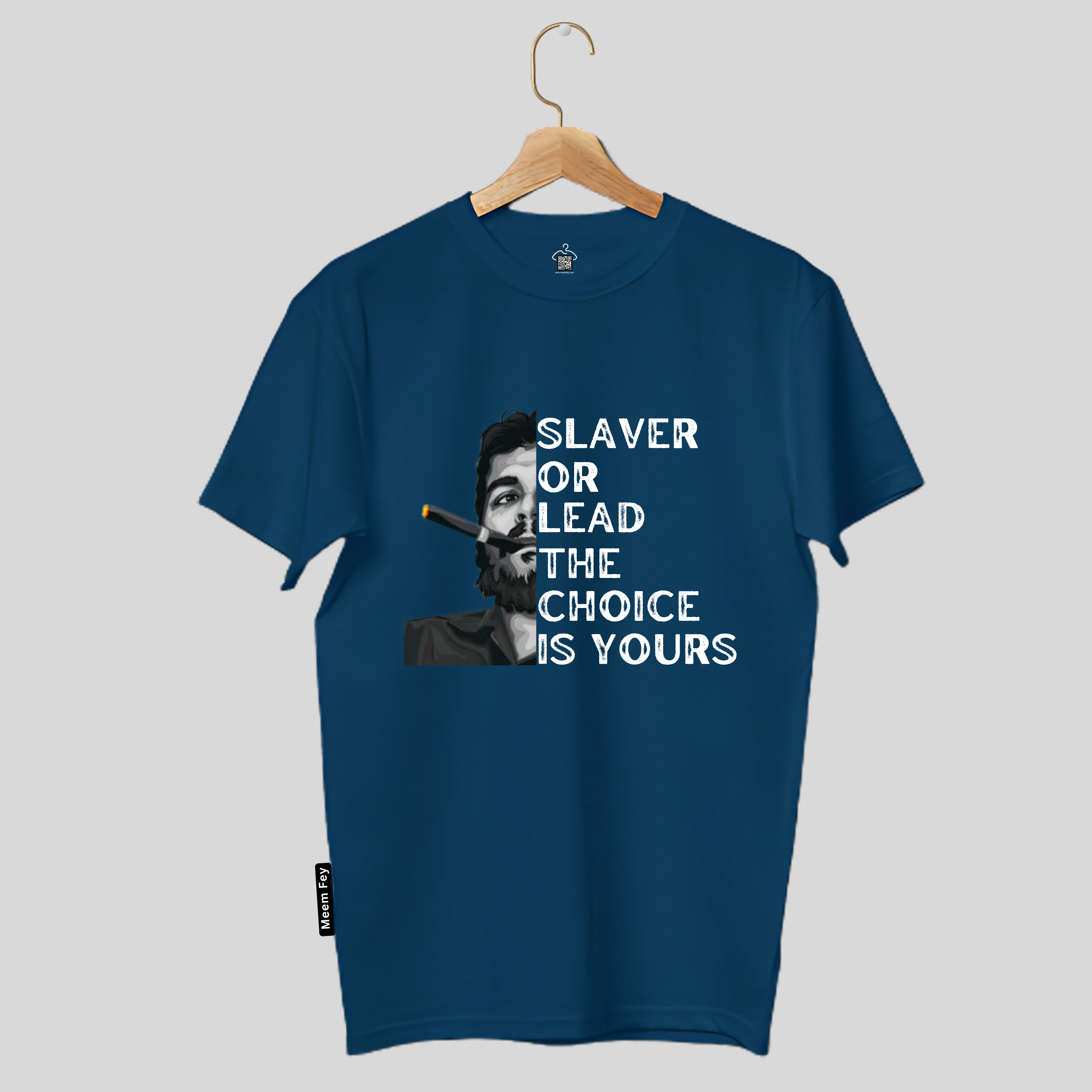 Che Guevara Print Round Neck T-Shirt