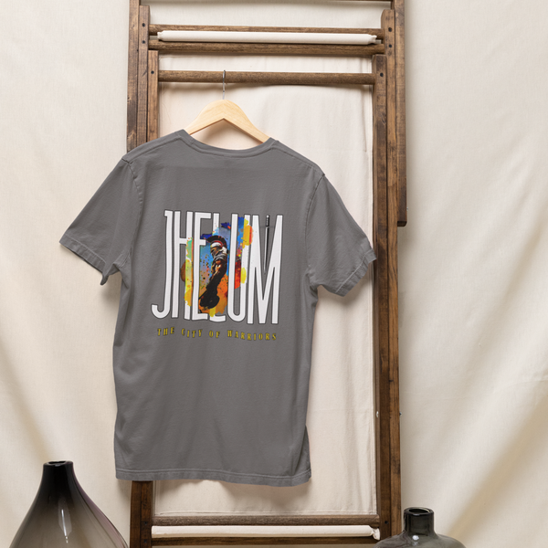 Jhelum Print Round Neck T-Shirt