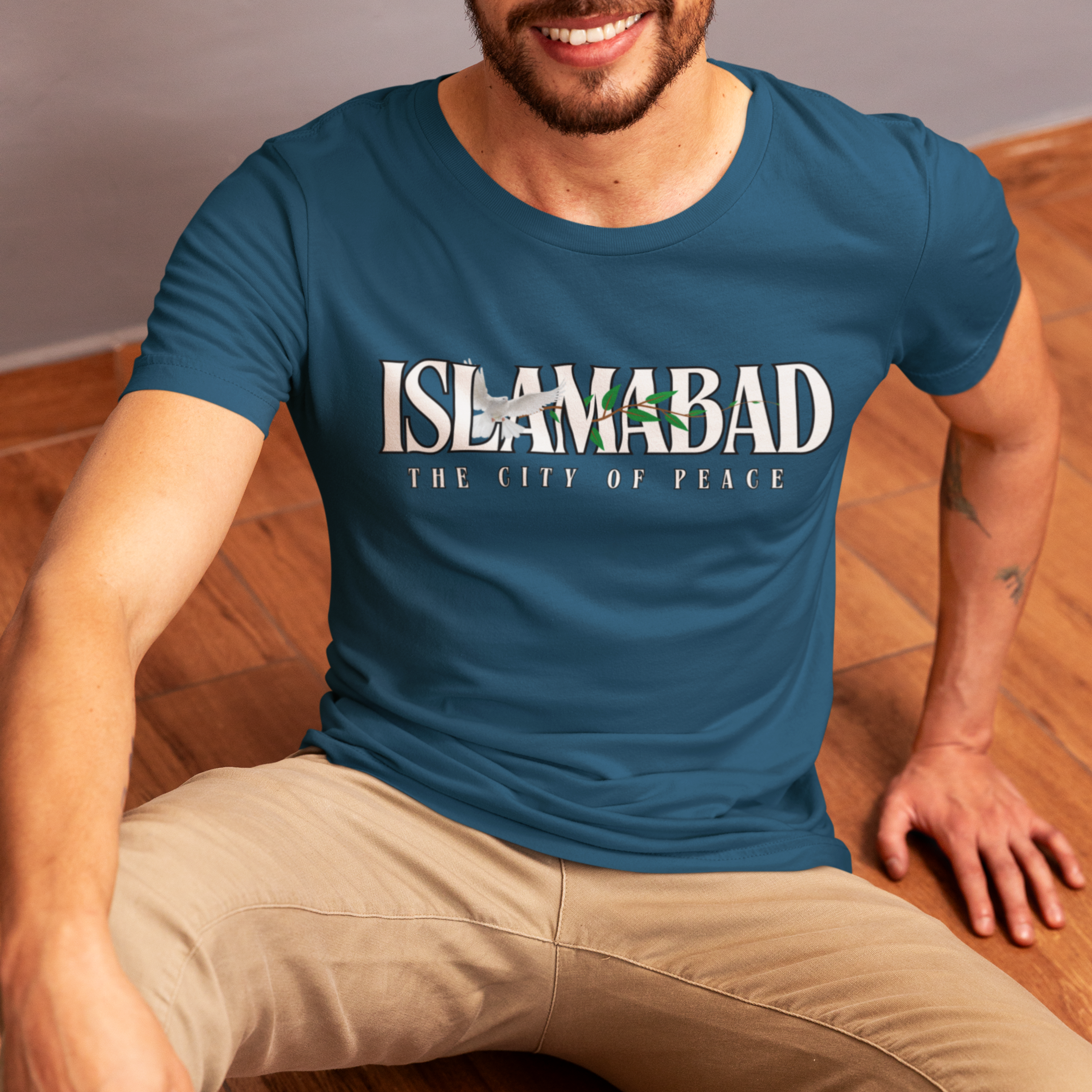 Islamabad Print Round Neck T-Shirt