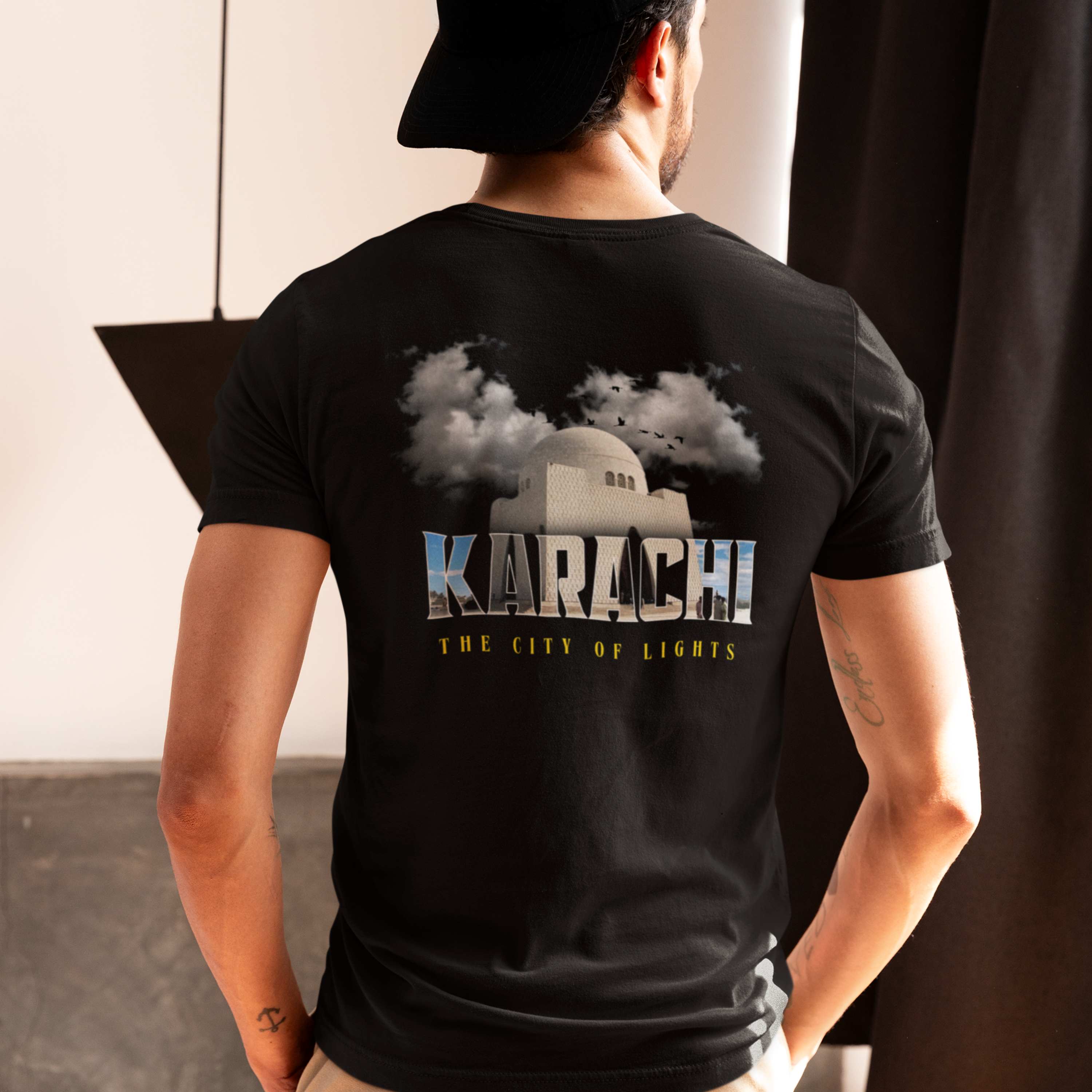 Karachi Print Round Neck T-Shirt