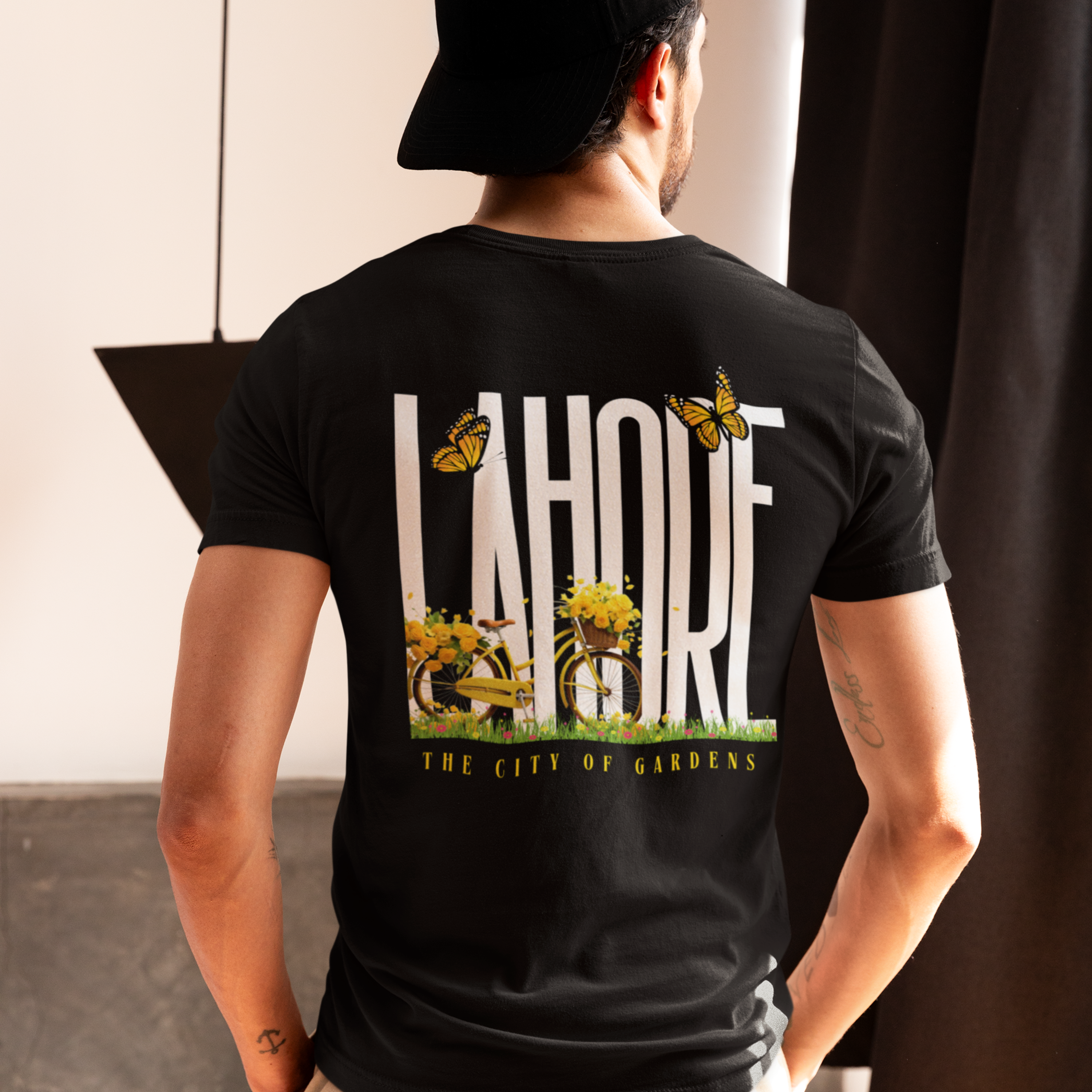 Lahore Print Round Neck T-Shirt