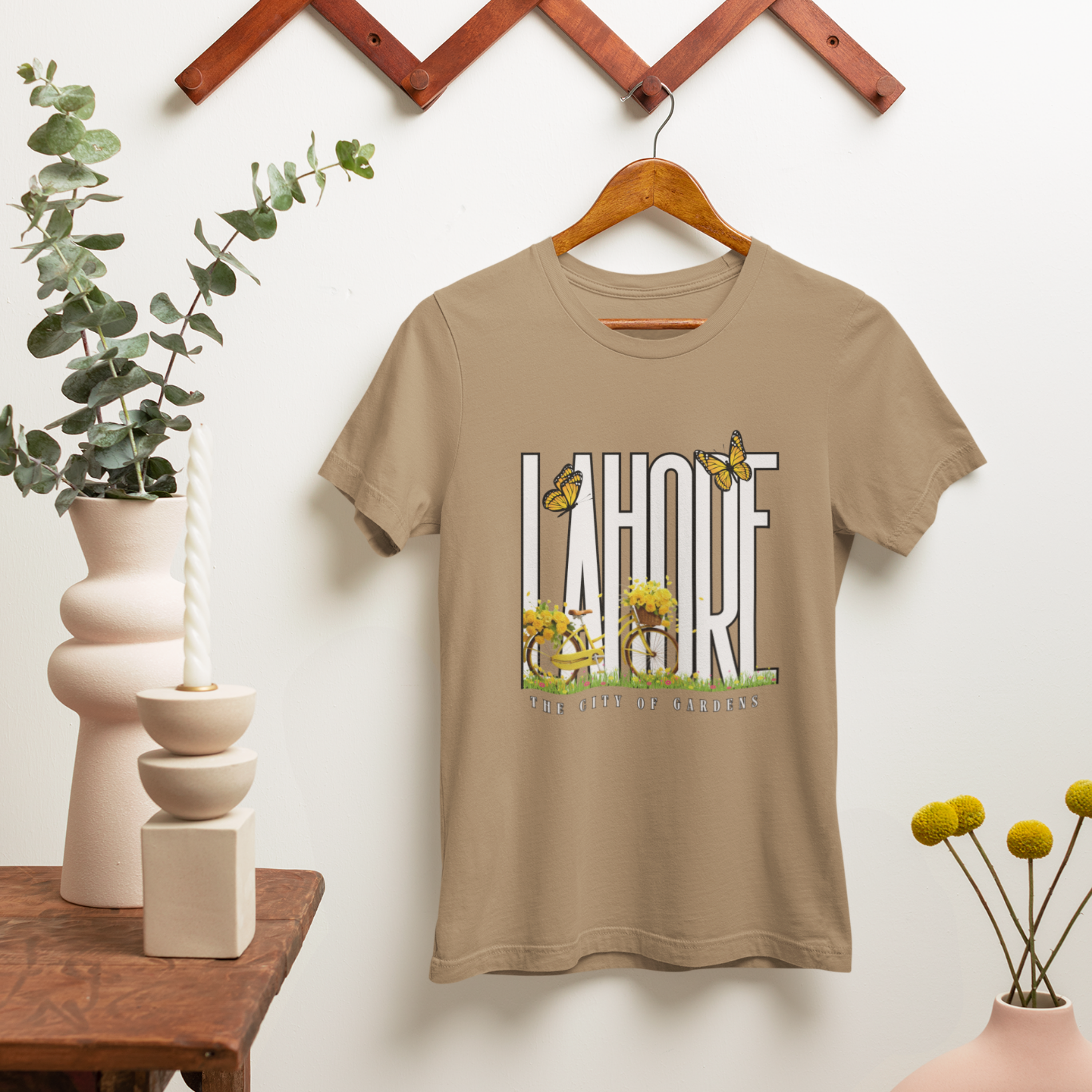 Lahore Print Round Neck T-Shirt