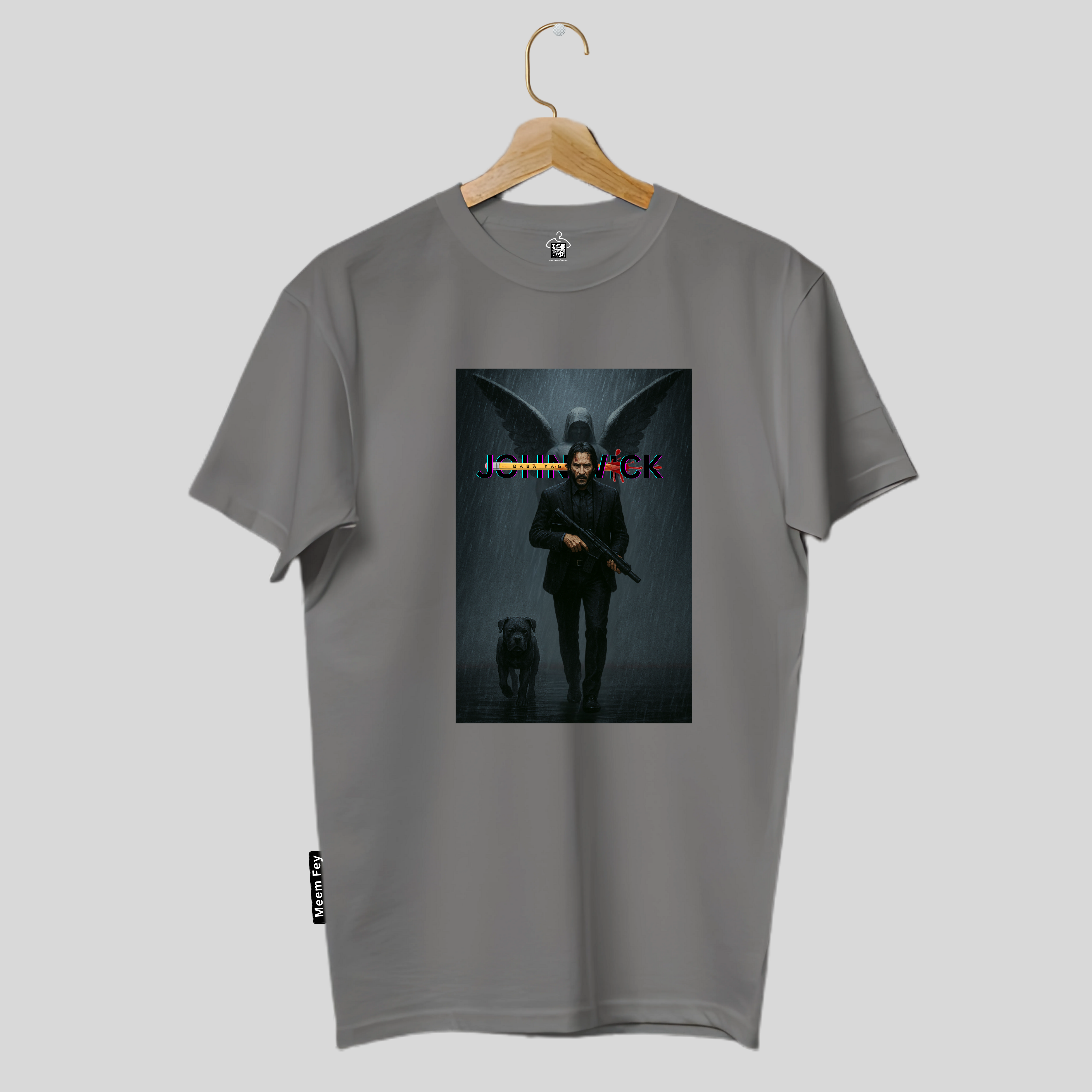 John Wick Print Round Neck T-Shirt