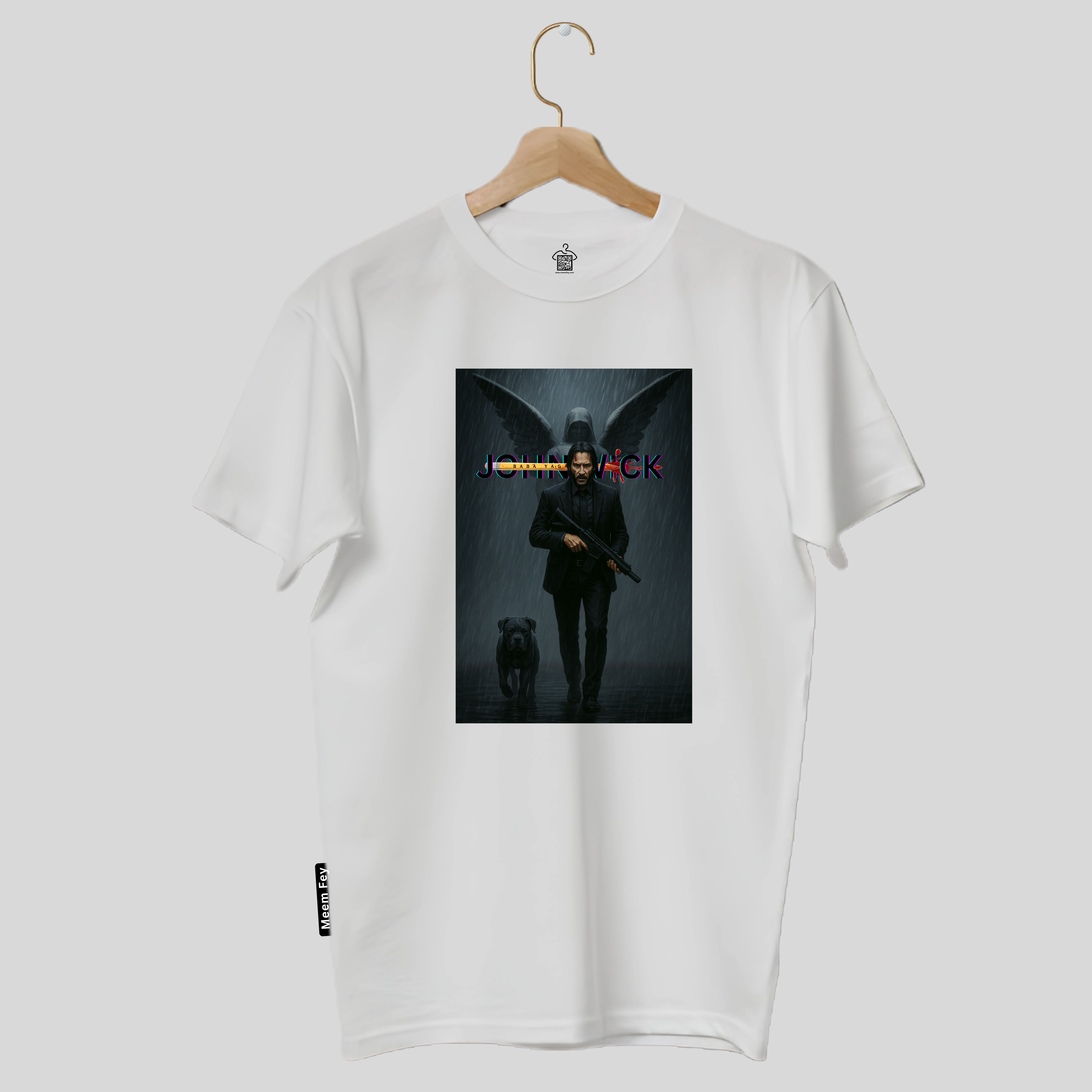 John Wick Print Round Neck T-Shirt