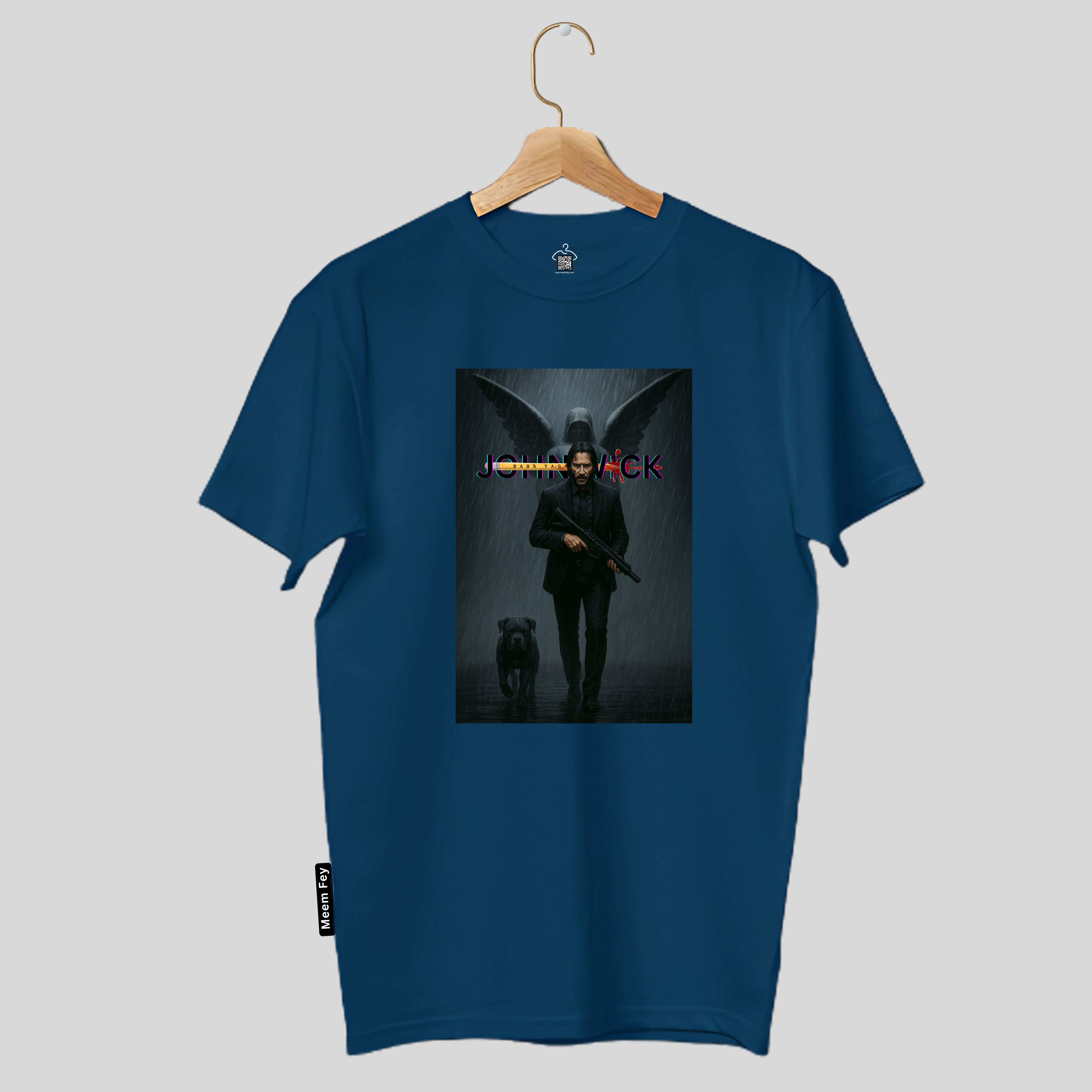John Wick Print Round Neck T-Shirt