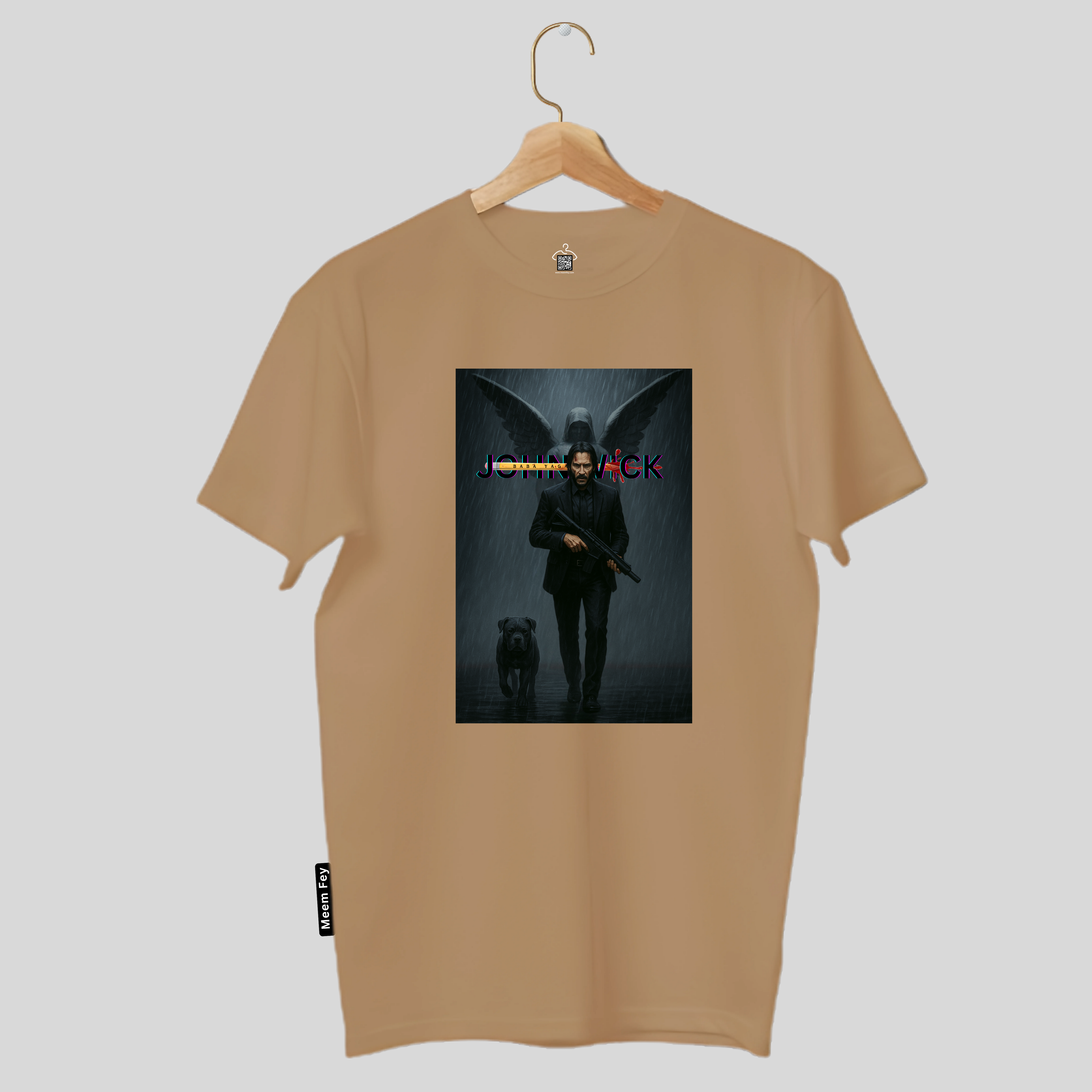 John Wick Print Round Neck T-Shirt
