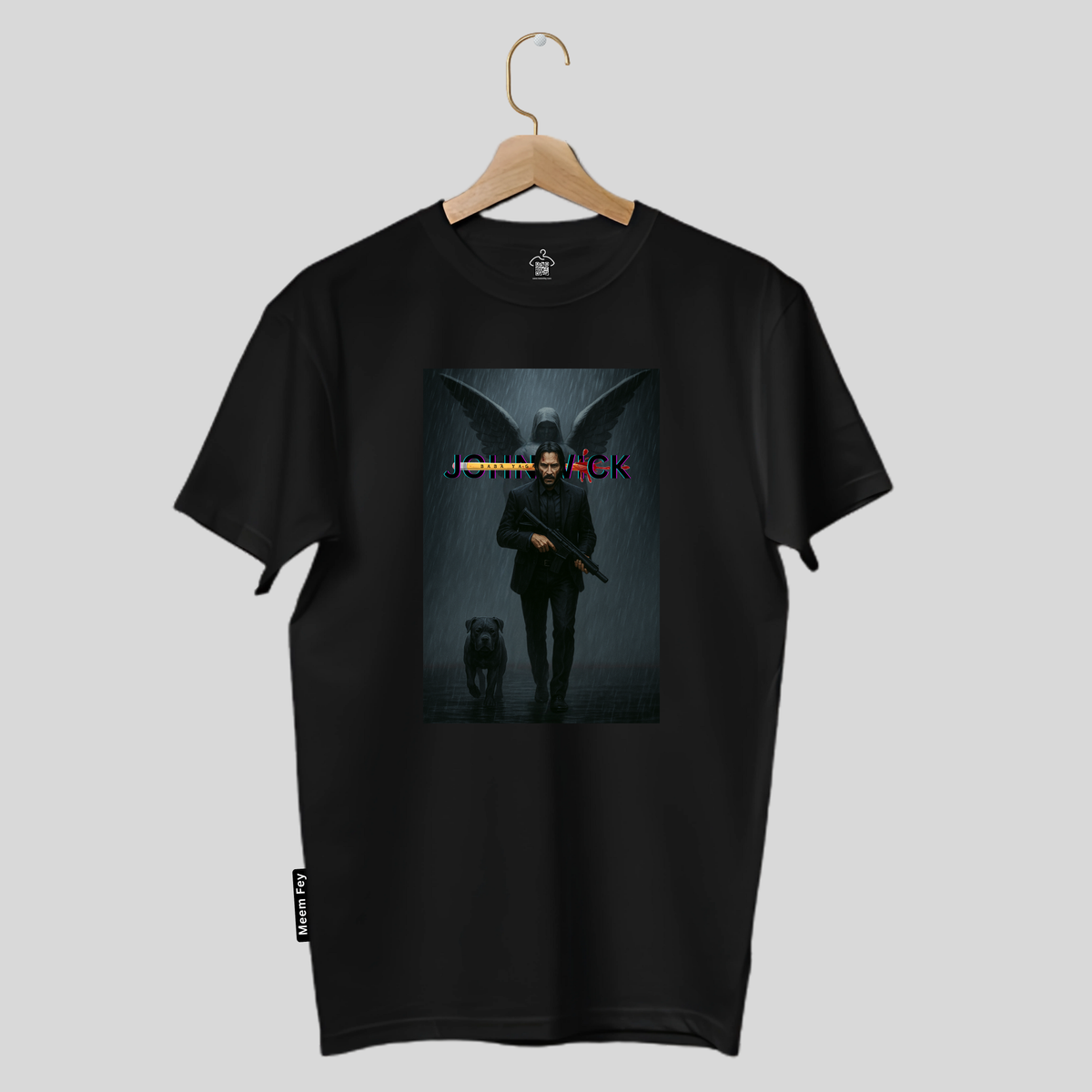 John Wick Print Round Neck T-Shirt